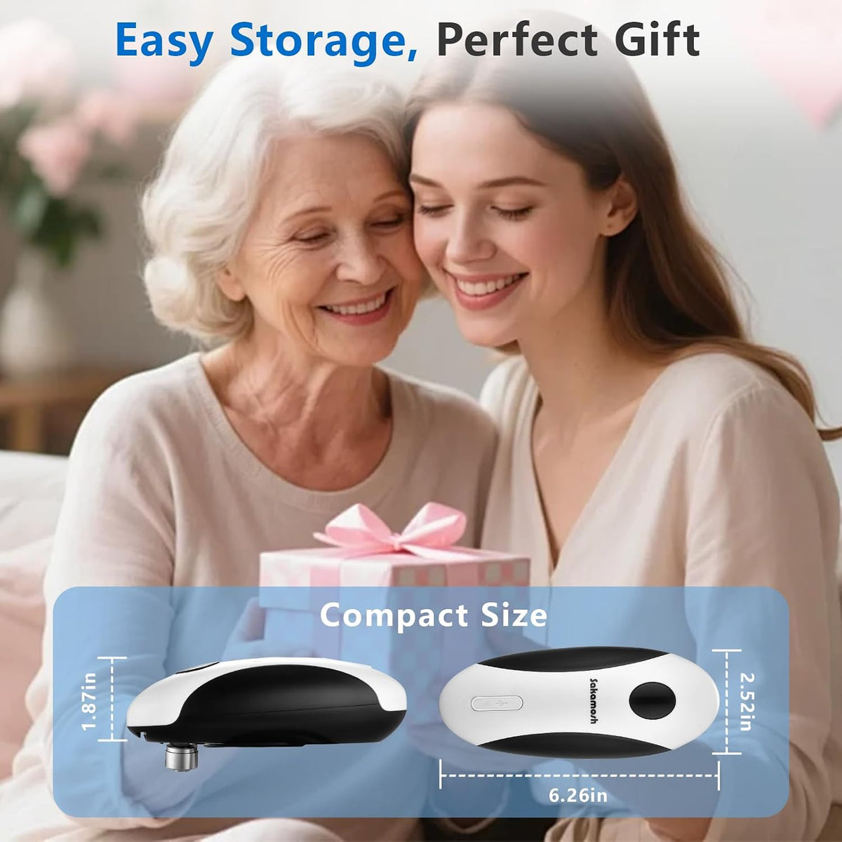 Rechargeable Electric Can Opener for Seniors