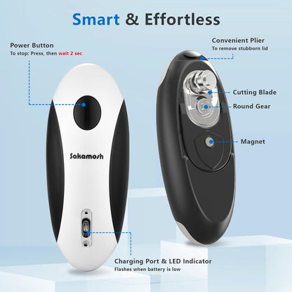 Rechargeable Electric Can Opener for Seniors
