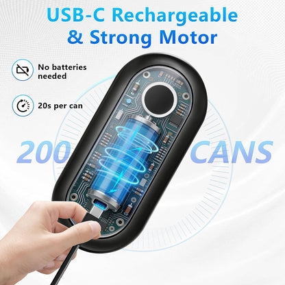 Rechargeable Electric Can Opener for Seniors