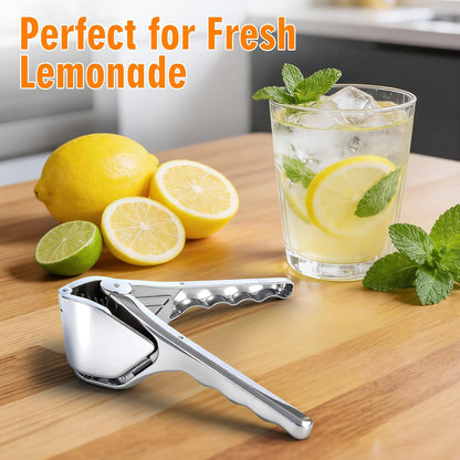 Lemon Squeezer, Stainless Steel Lemon Juicer, Dishwasher Safe