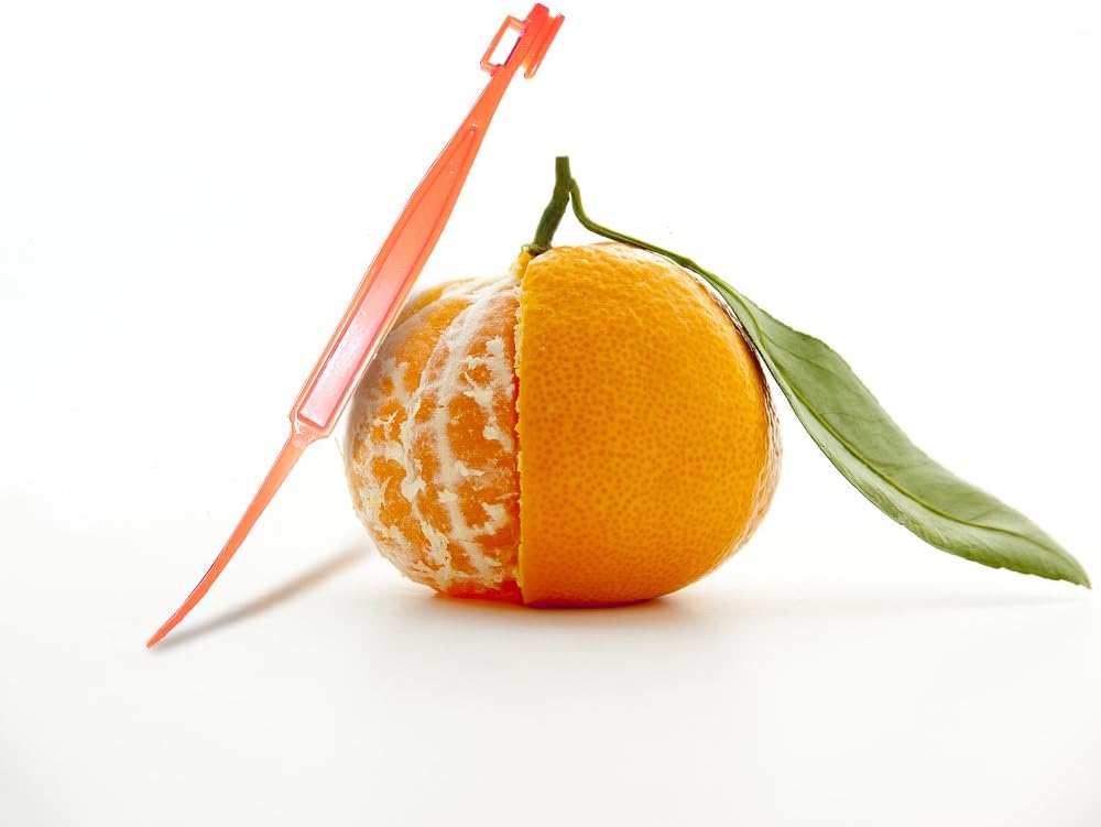 Orange Peelers, 6Pcs Plastic Easy Slicer Cutter Peeler Remover Opener Kitchen Accessories Knife Cooking Tool Kitchen Gadget (New)