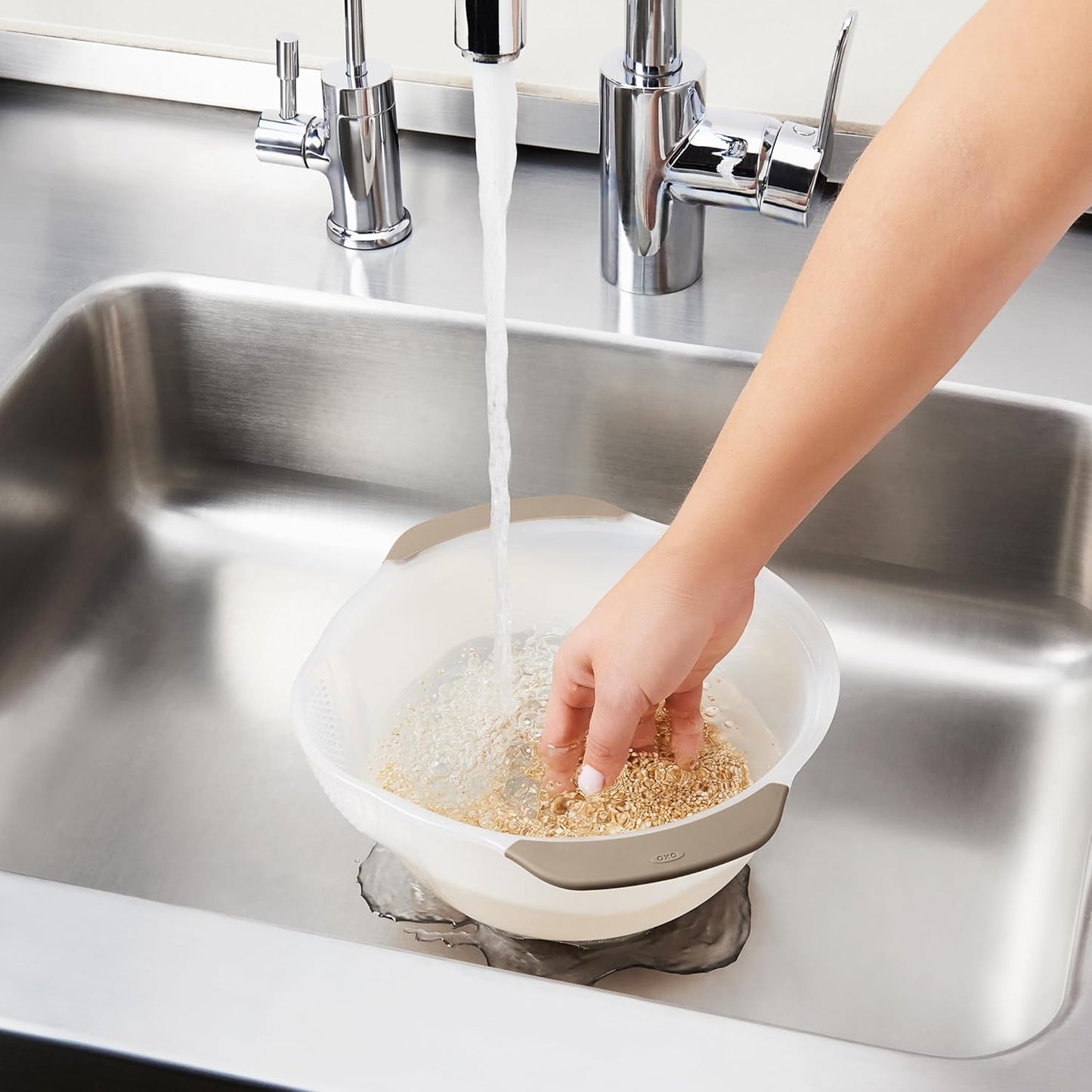 Good Grips Rice & Small Grains Washing Colander