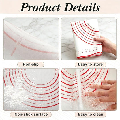 16 Inches French Wooden Rolling Pin for Baking,Dough Roller for Fondant Pie | Nutrual Wooden,Tapered Design Essential Kitchen Utensil for Cookie,Pizza Crust, Pastry, Dough,cake pop