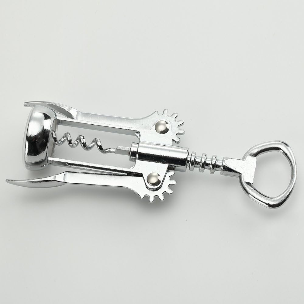 Wing Corkscrew Wine Opener - Premium All-in-one Wine Corkscrew and Bottle Opener - Risk Free