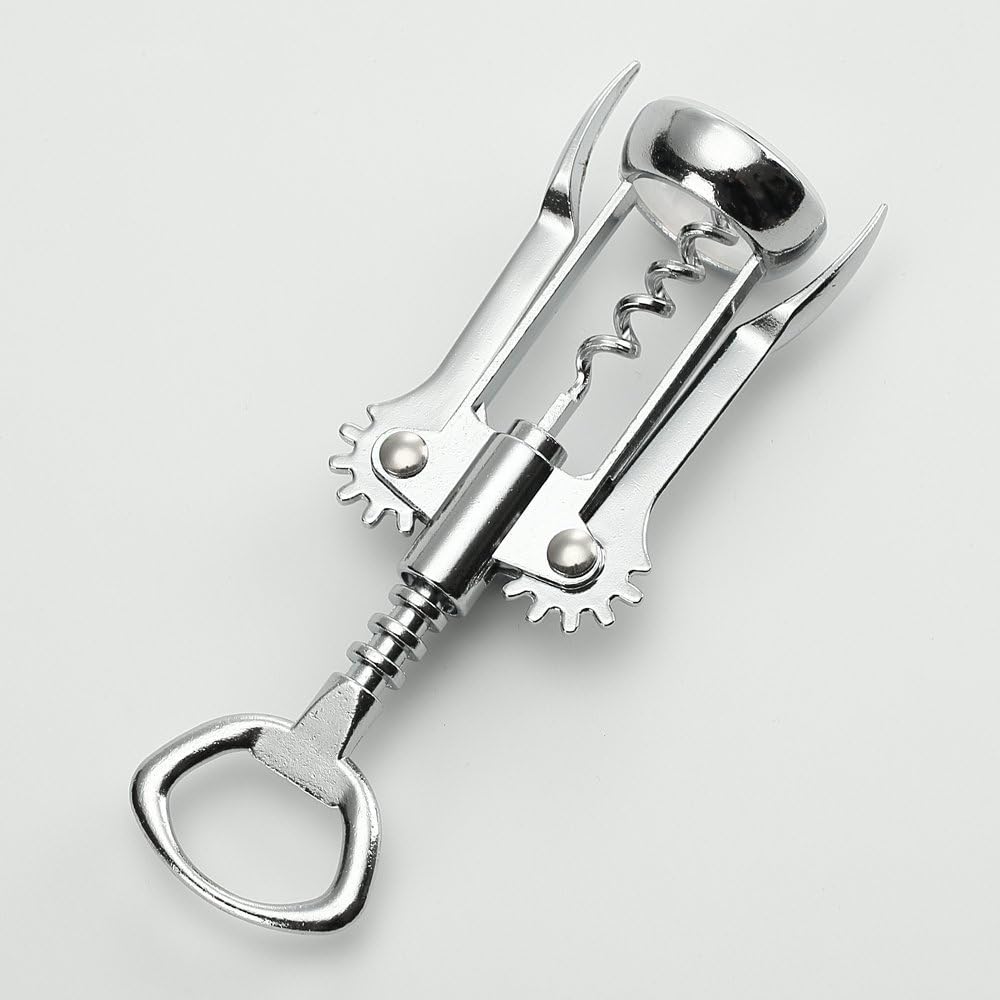 Wing Corkscrew Wine Opener - Premium All-in-one Wine Corkscrew and Bottle Opener - Risk Free