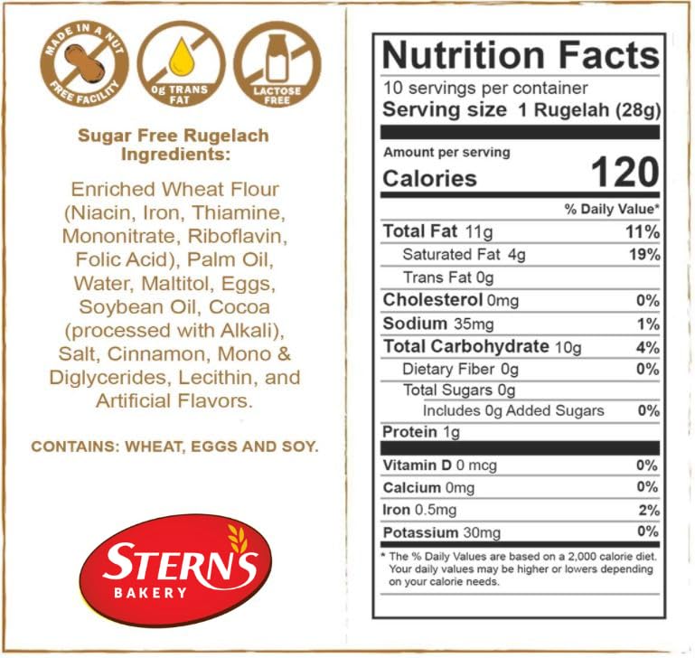Sugar Free Pastries | Chocolate Croissant Chocolate Babka Bread | Breakfast Pastry | Dairy & Nut Free | Preservative Free | Unique for Holidays & Birthdays | 10 oz