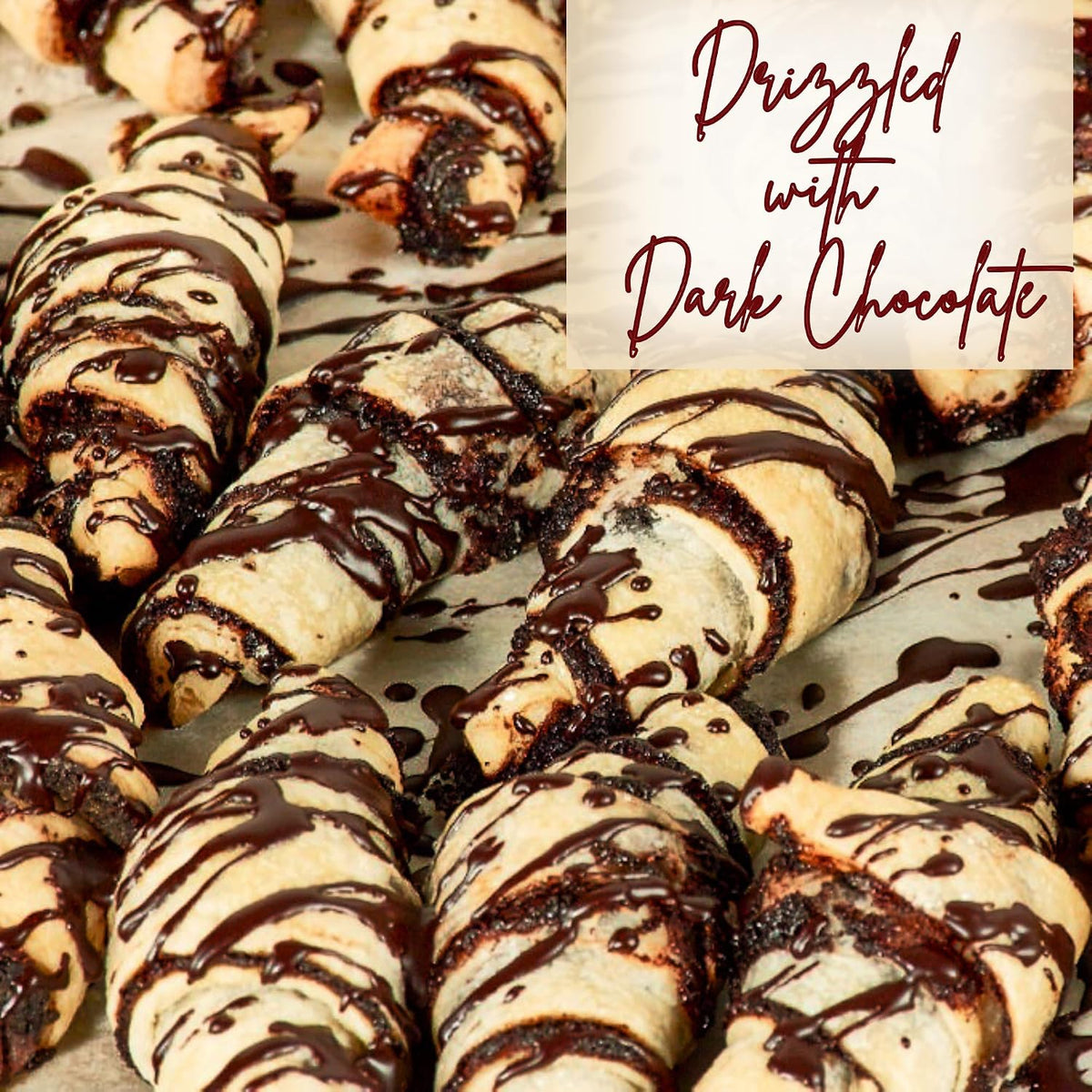 Sugar Free Pastries | Chocolate Croissant Chocolate Babka Bread | Breakfast Pastry | Dairy & Nut Free | Preservative Free | Unique for Holidays & Birthdays | 10 oz
