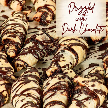 Sugar Free Pastries | Chocolate Croissant Chocolate Babka Bread | Breakfast Pastry | Dairy & Nut Free | Preservative Free | Unique for Holidays & Birthdays | 10 oz