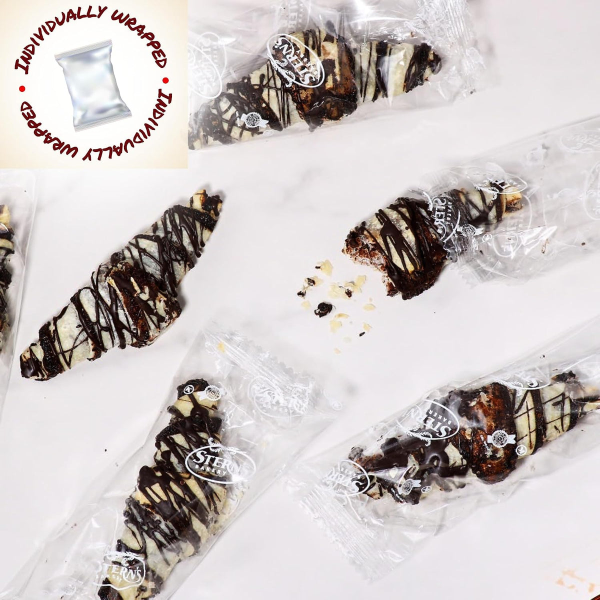 Sugar Free Pastries | Chocolate Croissant Chocolate Babka Bread | Breakfast Pastry | Dairy & Nut Free | Preservative Free | Unique for Holidays & Birthdays | 10 oz