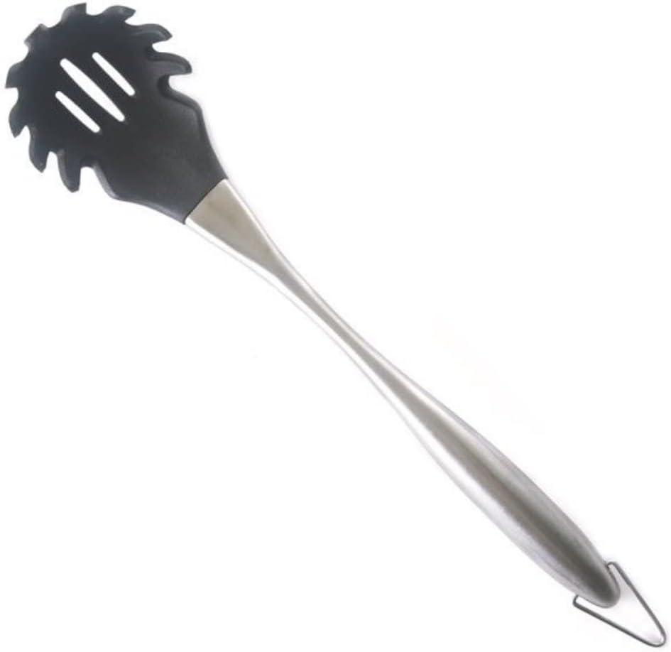 Stainless Steel and Silicone Pasta Server