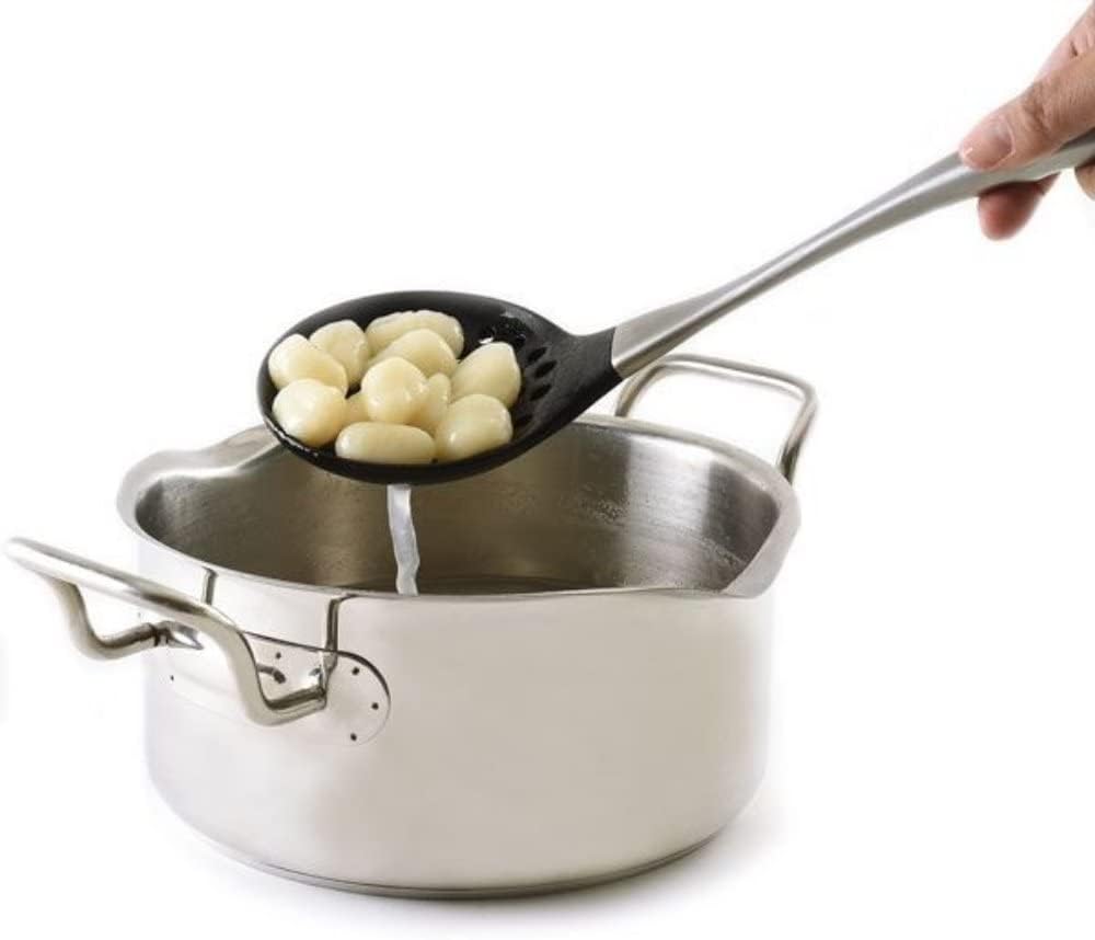 Stainless Steel and Silicone Pasta Server