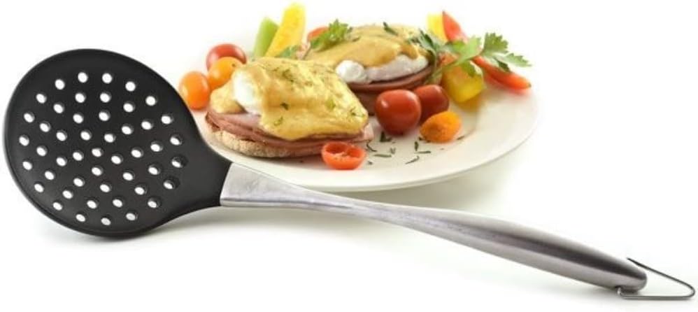 Stainless Steel and Silicone Pasta Server