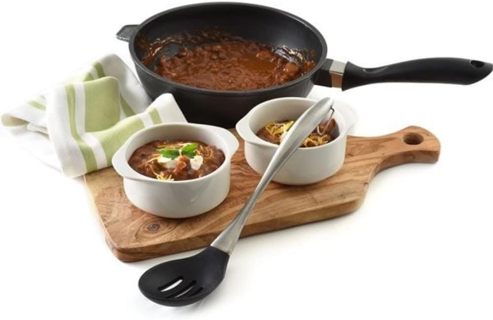 Stainless Steel and Silicone Pasta Server