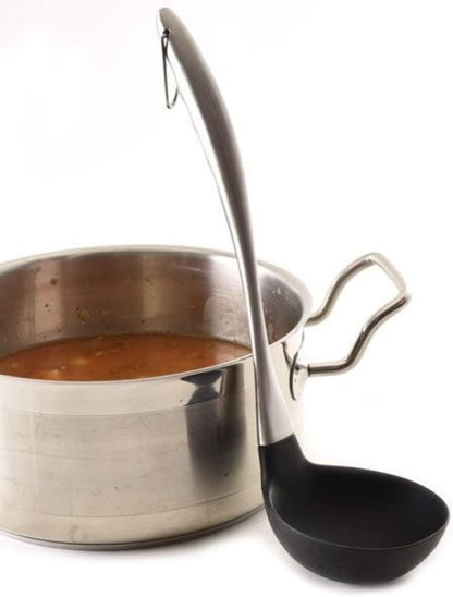Stainless Steel and Silicone Pasta Server