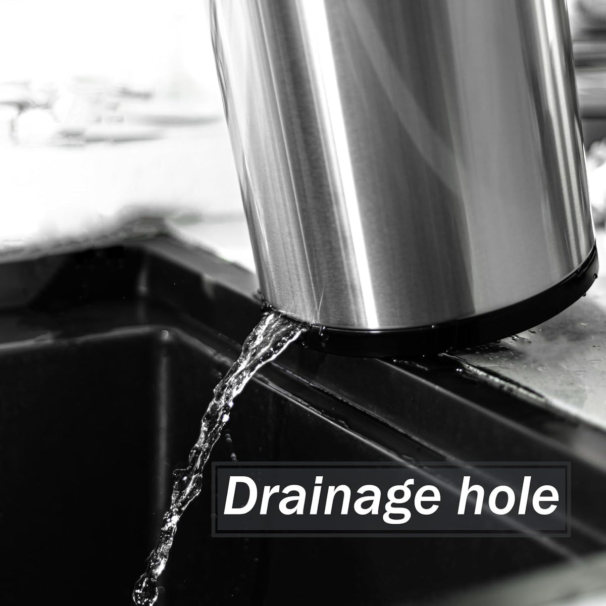 Kitchen Utensil Holder for Countertop 360° Rotating Utensil Caddy Extra Large Utensil Crock Cooking Utensil Holder for Kitchen Counter