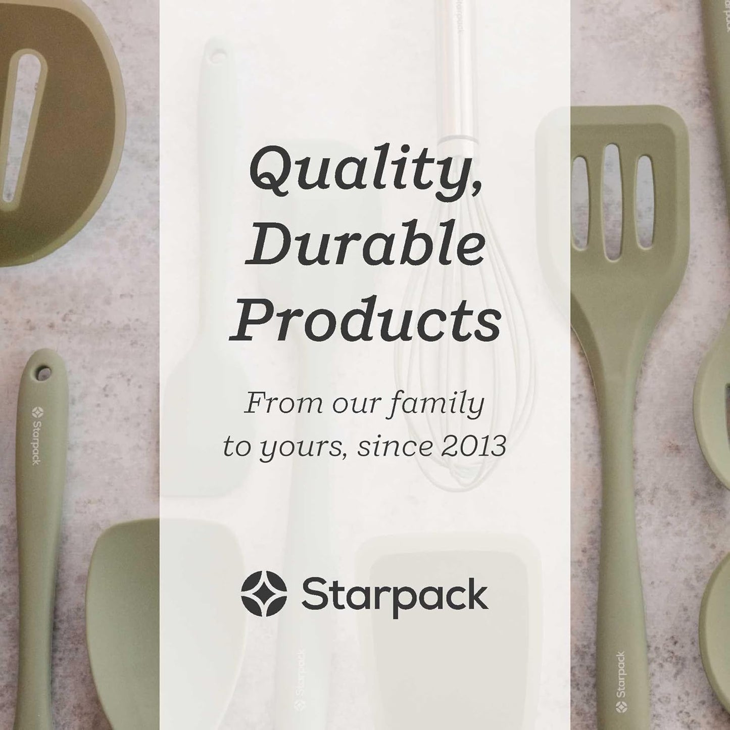 Starpack 'Brush it On' Silicone Basting Brush for Cooking (8 Inches) - Grill Basting Brush High Heat Resistant 600°F - Pastry Applicator for Cooking and Baking - Silicone Oil Tool - BBQ Sauce Brushes