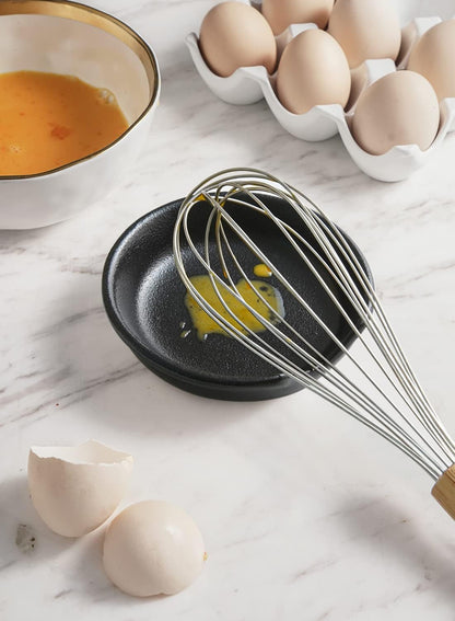 Ceramic Spoon Rest, 4.8 Inch Spoon Rest for Stove Top, Spoon Holder for Kitchen Counter, Coffee Spoon rest, Utensil Rest for Cooking, True White