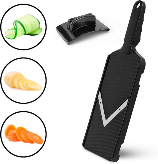 Cabbage Slicer Smart Ultra-Thin Julienne - 0.04 inch Professional Thin Sauerkraut Coleslaw Cutter Multifunctional Handheld Potato Cucumber Slicer Food Fruit Slicing Shredder