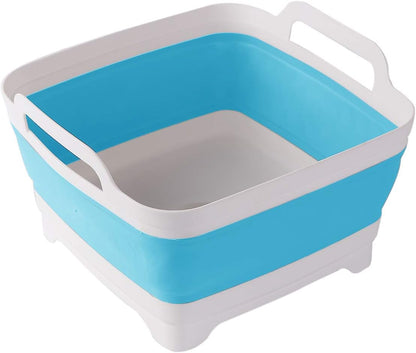 Collapsible Dish Basin, Washing Basin for 9L large Capacity, Pink