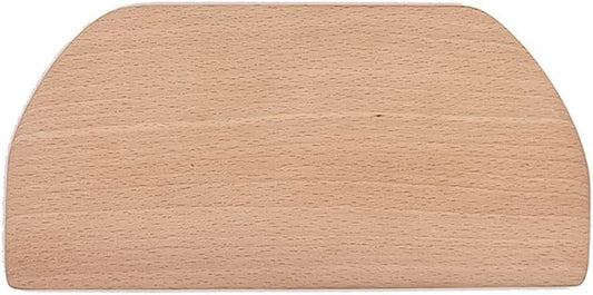 Wooden Pastry Bench Scraper Chopper Cake Cutter Multipurpose Kitchen Gadget for Cooking Baking Bread and Pizza Dough
