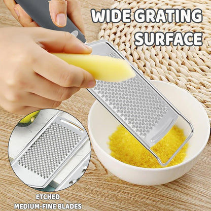 Lemon Zester Tool,Cheese Grater for Kitchen,Handheld Cheese Grater