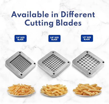 42306 French Fry Cutter, 3/8", Green | Commercial Grade, Suction Feet