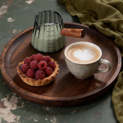 6OZ Espresso Shot Cups with Scale, Glass Measuring Cup, Coffee Accessories