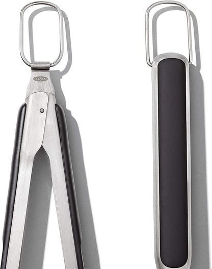 Outdoor Grilling Turner and Tongs Set