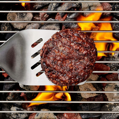 Outdoor Grilling Turner and Tongs Set