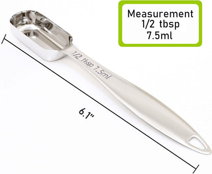 1PCS 1-1/2tbsp(22.5ml) Measuring Spoon, Stainless Steel Measure Teaspoon