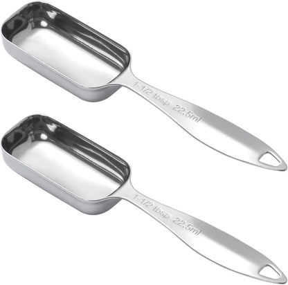 1PCS 1-1/2tbsp(22.5ml) Measuring Spoon, Stainless Steel Measure Teaspoon