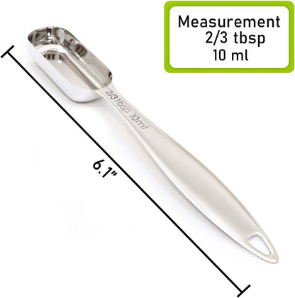 1PCS 1-1/2tbsp(22.5ml) Measuring Spoon, Stainless Steel Measure Teaspoon