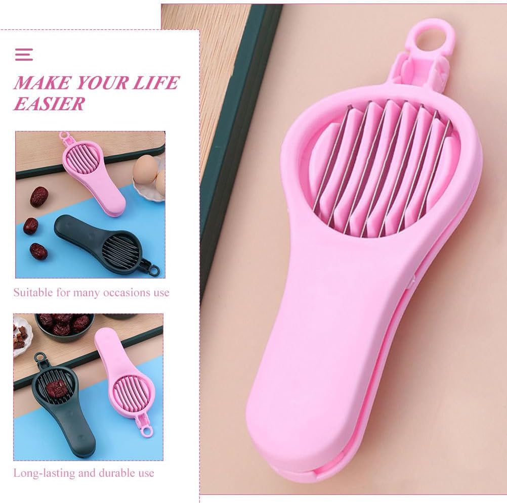 Fruit Pitter Remover Cherry Pitter Tool Cherry Olive Remover Tool Stainless Steel Fruit Cherry Corer Tool Manual Strawberry Slicer for Home Kitchen Pink Cherry Pit Remover Tool