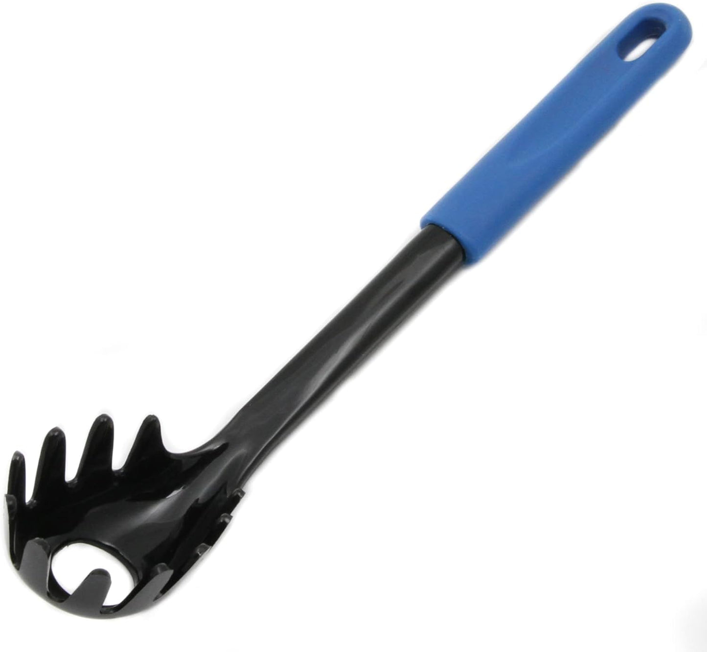 Basic Nylon Pasta/Spaghetti Fork, 11.5 inch, Blue/Black
