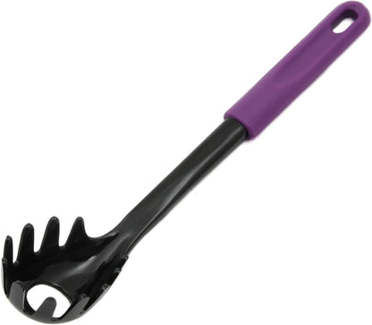 Basic Nylon Pasta/Spaghetti Fork, 11.5 inch, Blue/Black