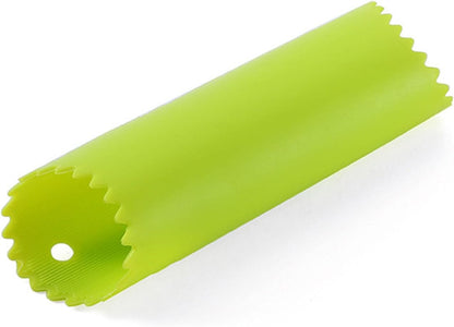 Garlic Peeler, 13 X 3.5cm Silicone Portable Garlic Peeler Roller, Garlic Peeler Skin Remover, Garlic Tube Rollers Skin Remover, Garlic Roller, Green Kitchen Tool