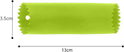 Garlic Peeler, 13 X 3.5cm Silicone Portable Garlic Peeler Roller, Garlic Peeler Skin Remover, Garlic Tube Rollers Skin Remover, Garlic Roller, Green Kitchen Tool