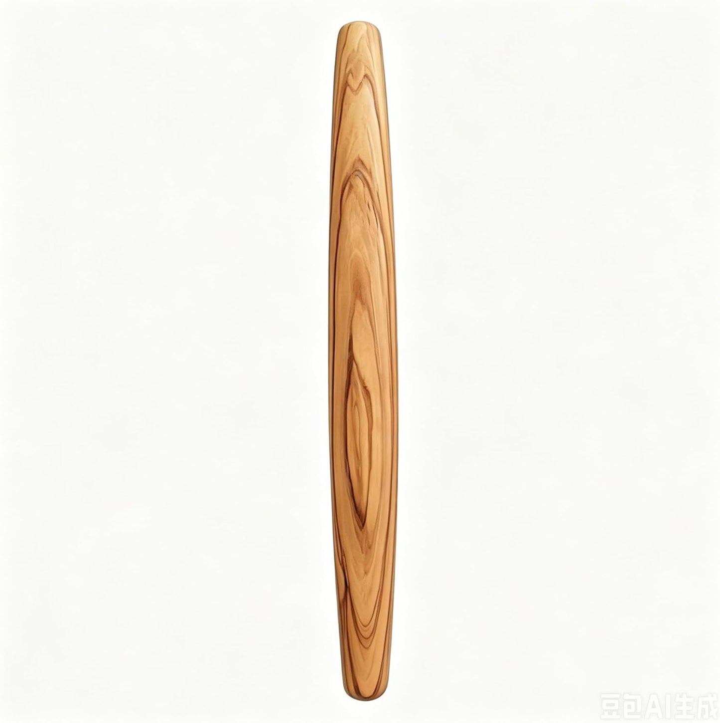Olive Wood French Rolling Pin, 15 Inch Wooden Rolling Pin for Baking