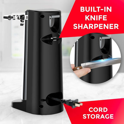 Electric Can Opener, Knife Sharpener & Bottle Opener
