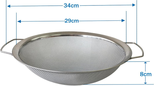 2 Pack Stainless Steel Fine Mesh Paint Strainer Fits 5 Gallon Bucket, Filter Impurities and Protect Spray Gun, Easy to Clean and Reusable