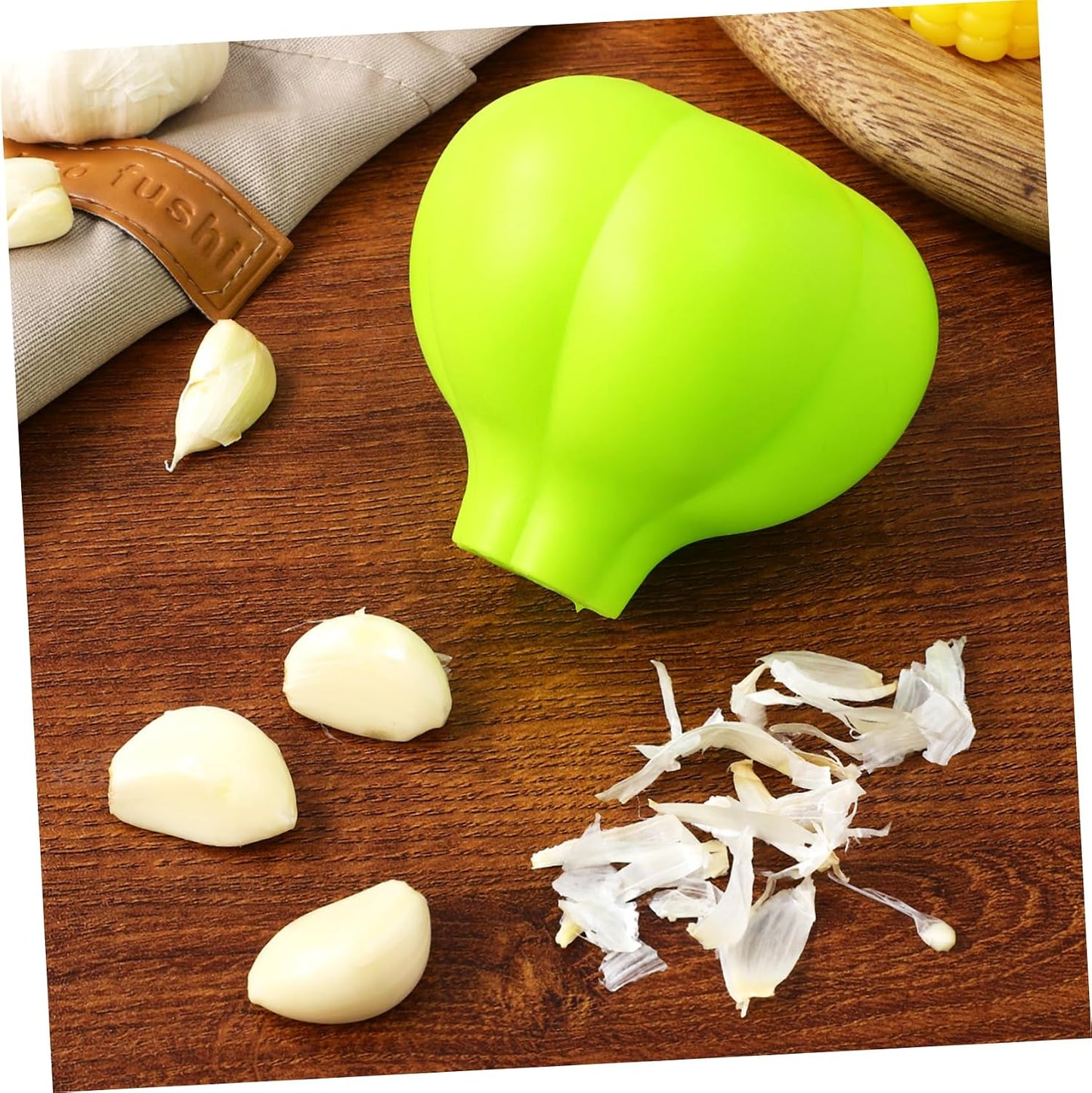 Silicone Garlic Peeler Tube Roller Efficient Skin Remover Tool Safe Easy Use Odor Kitchen Gadget Portable Lightweight for Daily Cooking