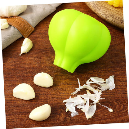 Silicone Garlic Peeler Tube Roller Efficient Skin Remover Tool Safe Easy Use Odor Kitchen Gadget Portable Lightweight for Daily Cooking