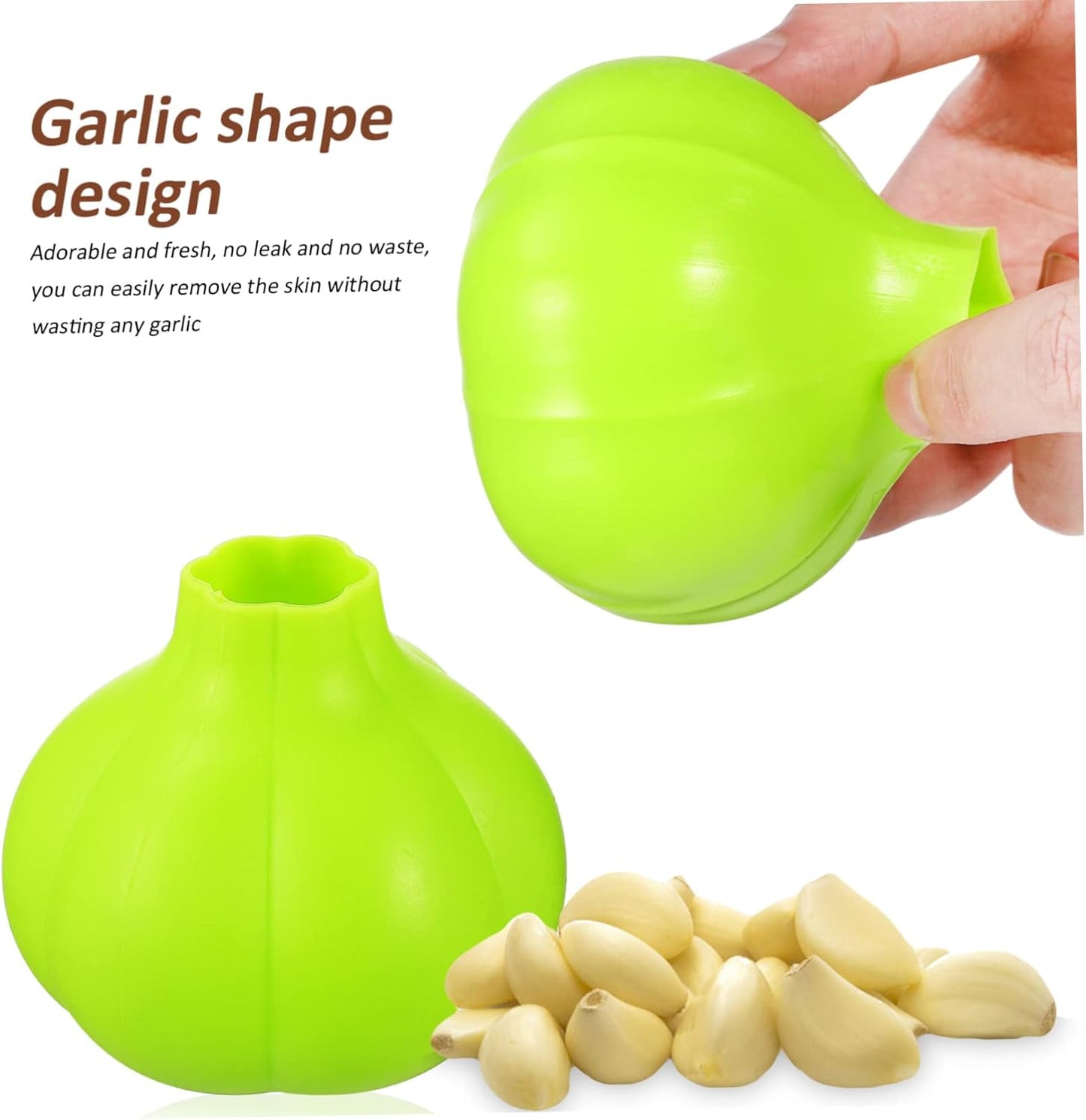 Silicone Garlic Peeler Tube Roller Efficient Skin Remover Tool Safe Easy Use Odor Kitchen Gadget Portable Lightweight for Daily Cooking