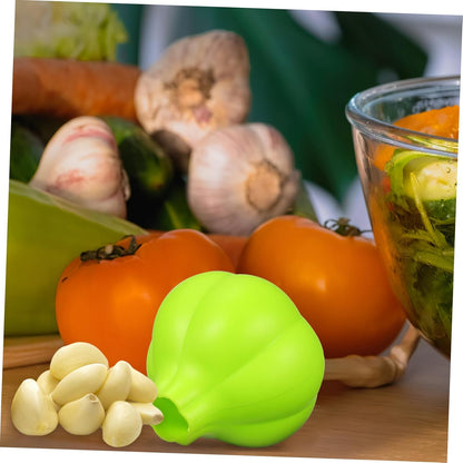 Silicone Garlic Peeler Tube Roller Efficient Skin Remover Tool Safe Easy Use Odor Kitchen Gadget Portable Lightweight for Daily Cooking