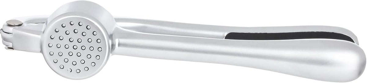 Premium Garlic Press, Stainless Steel, Garlic Mincer, Professional Heavy Duty, Soft-Handled, Crush Garlic Cloves, Ginger