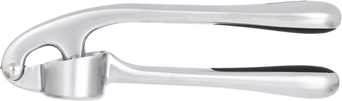 Premium Garlic Press, Stainless Steel, Garlic Mincer, Professional Heavy Duty, Soft-Handled, Crush Garlic Cloves, Ginger