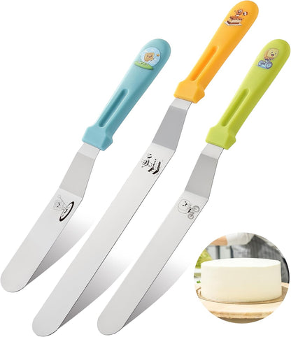 Icing Spatula, Offset Spatulas, Frosting Tools for Cake Decorating, Baking
