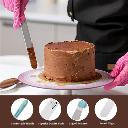 Icing Spatula, Offset Spatulas, Frosting Tools for Cake Decorating, Baking
