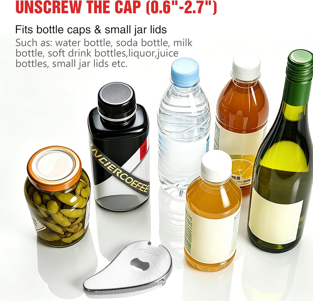 Multifunction Bottle Opener-Ideal for Weak Hands & Seniors Arthritis