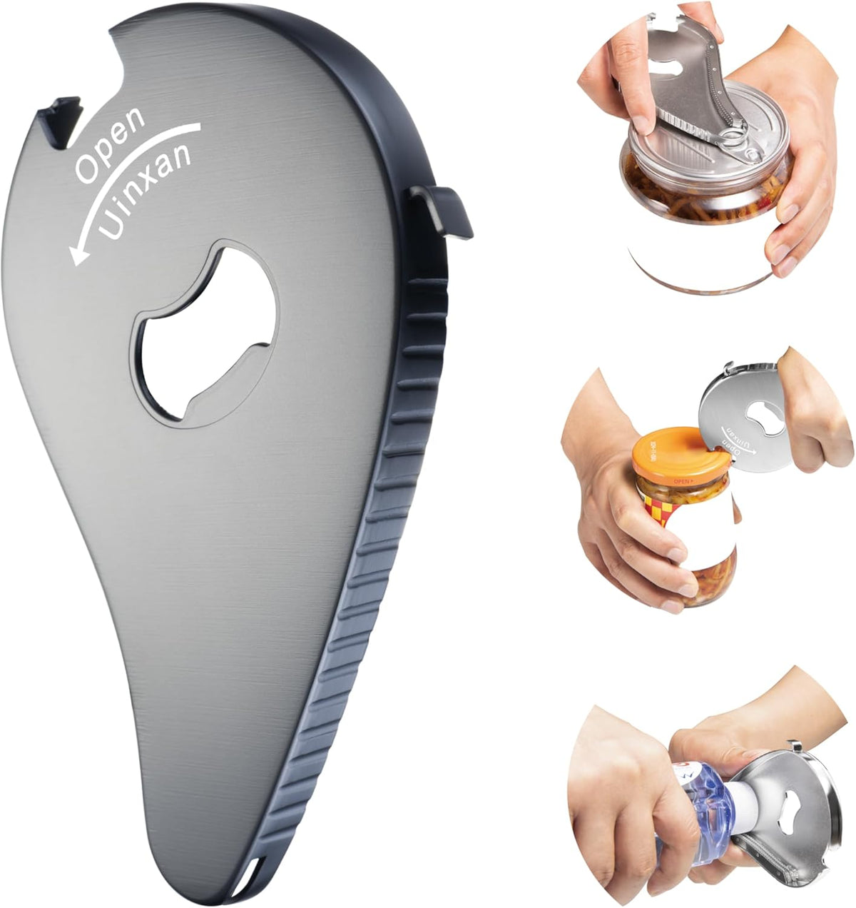 Multifunction Bottle Opener-Ideal for Weak Hands & Seniors Arthritis